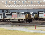 Motive power in KCS' Deramus Yard